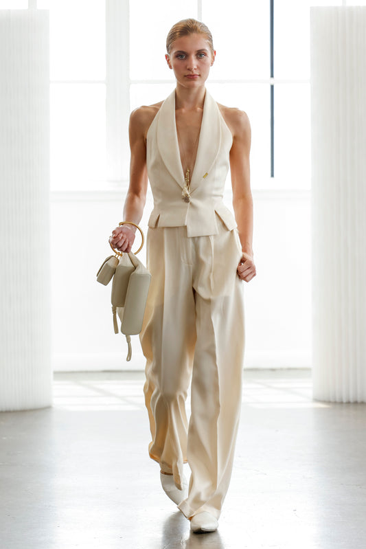 Butter Cream Vest & Pants