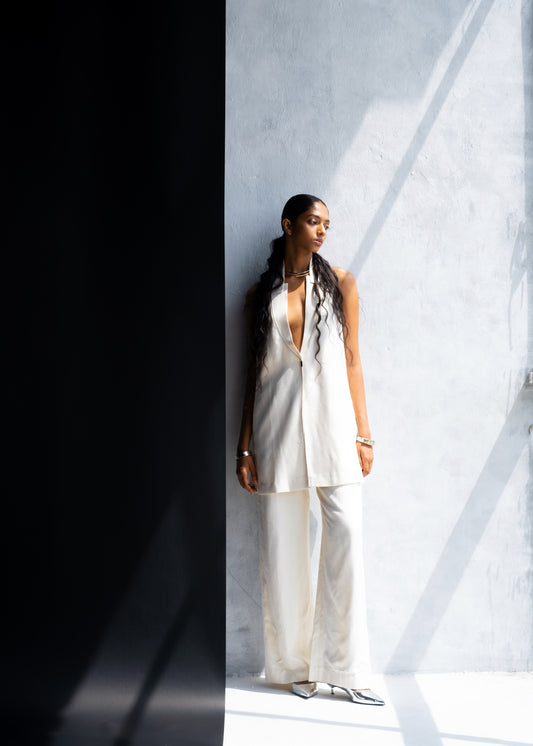 French Vanilla Vest & Pants
