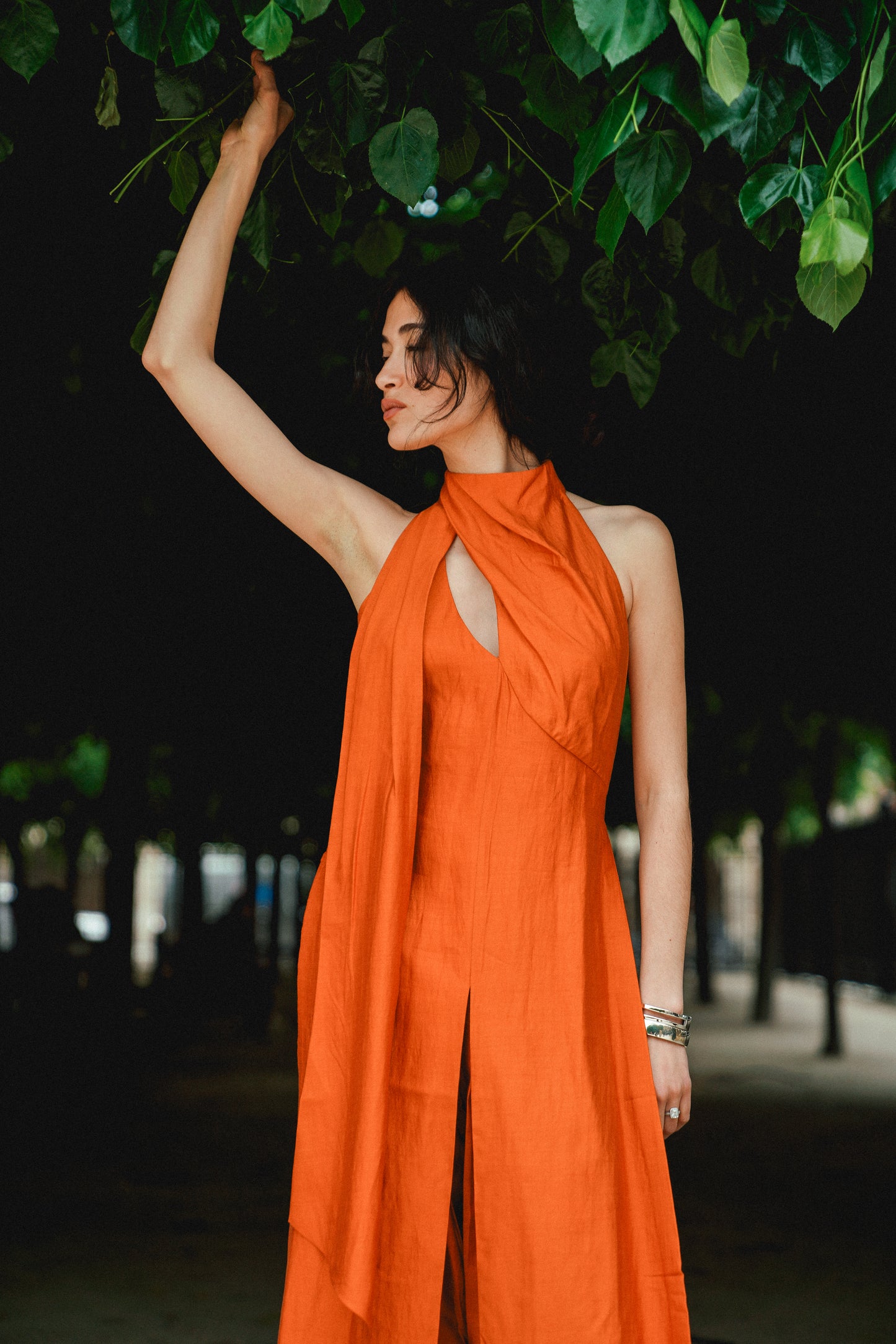 Burnt Orange Cut Out Co-Ord