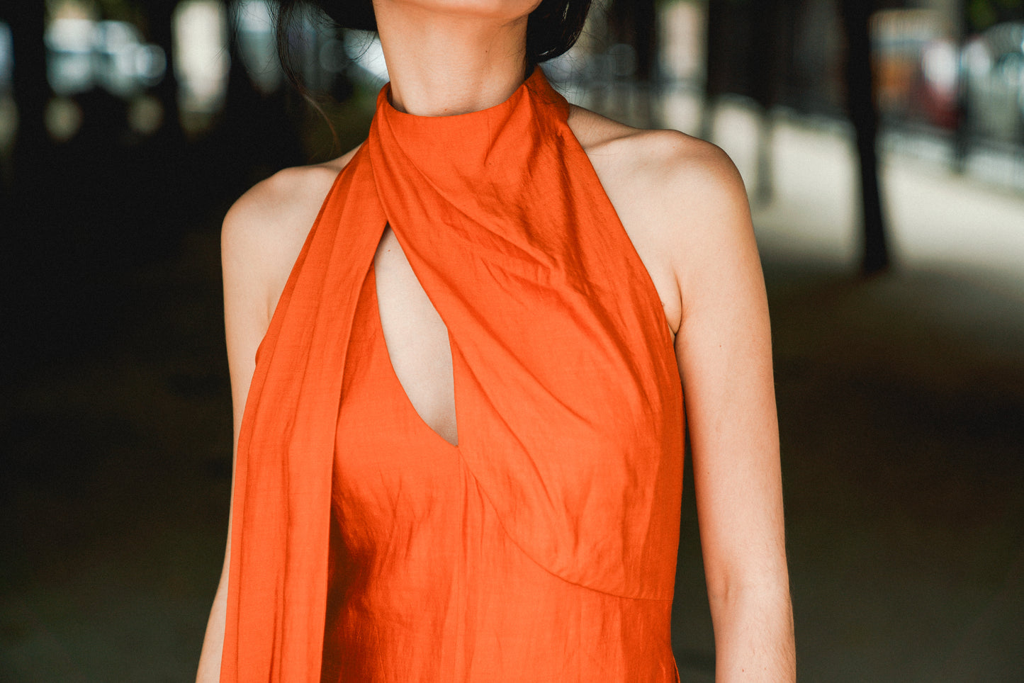 Burnt Orange Cut Out Co-Ord
