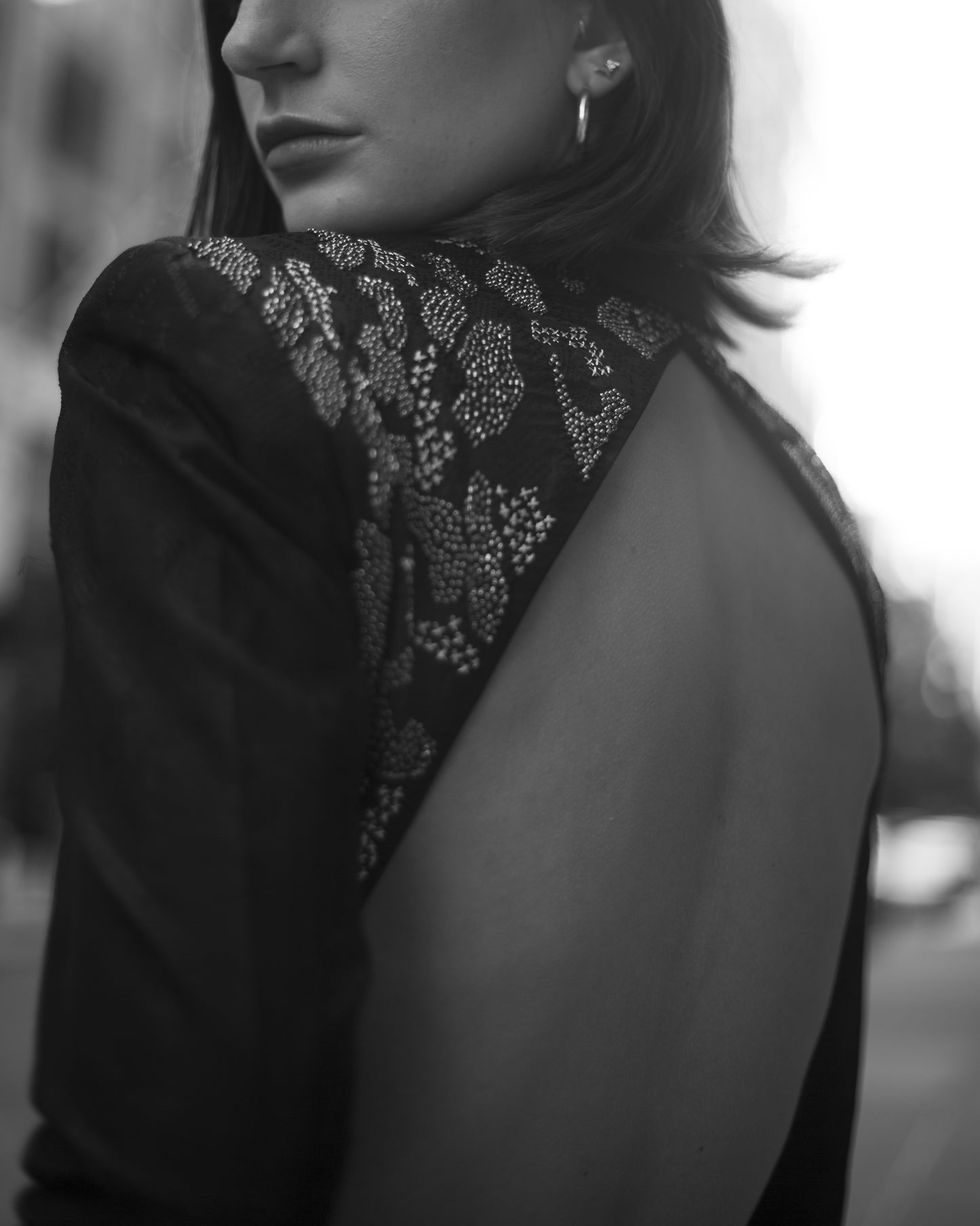 Black Iris Open Back Jumpsuit