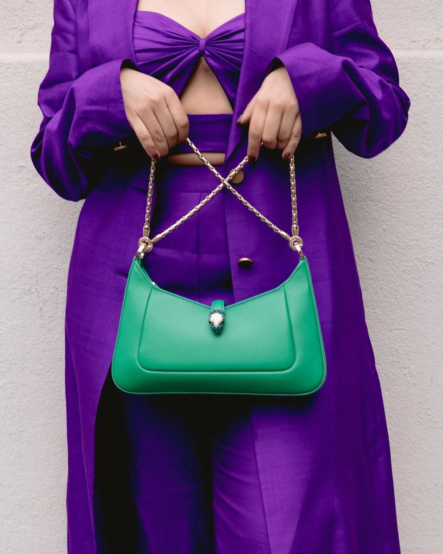Ultra Violet Long Jacket Set