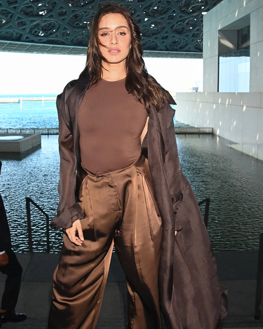 Chateau Gray Organza Trench