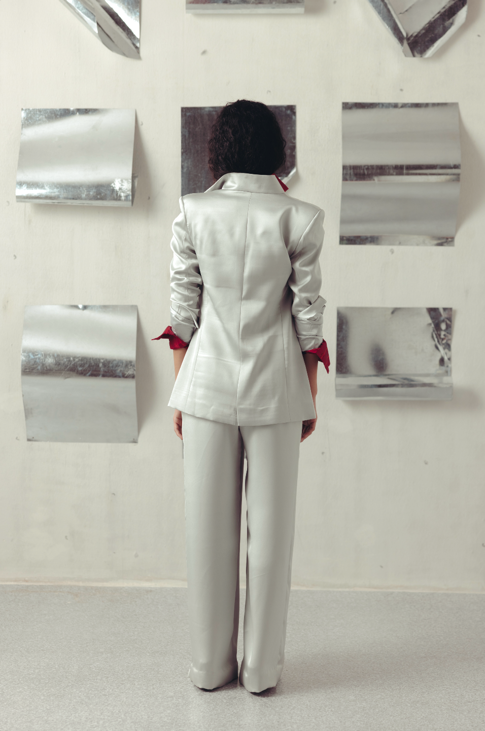 Gray Mist Straight Pants