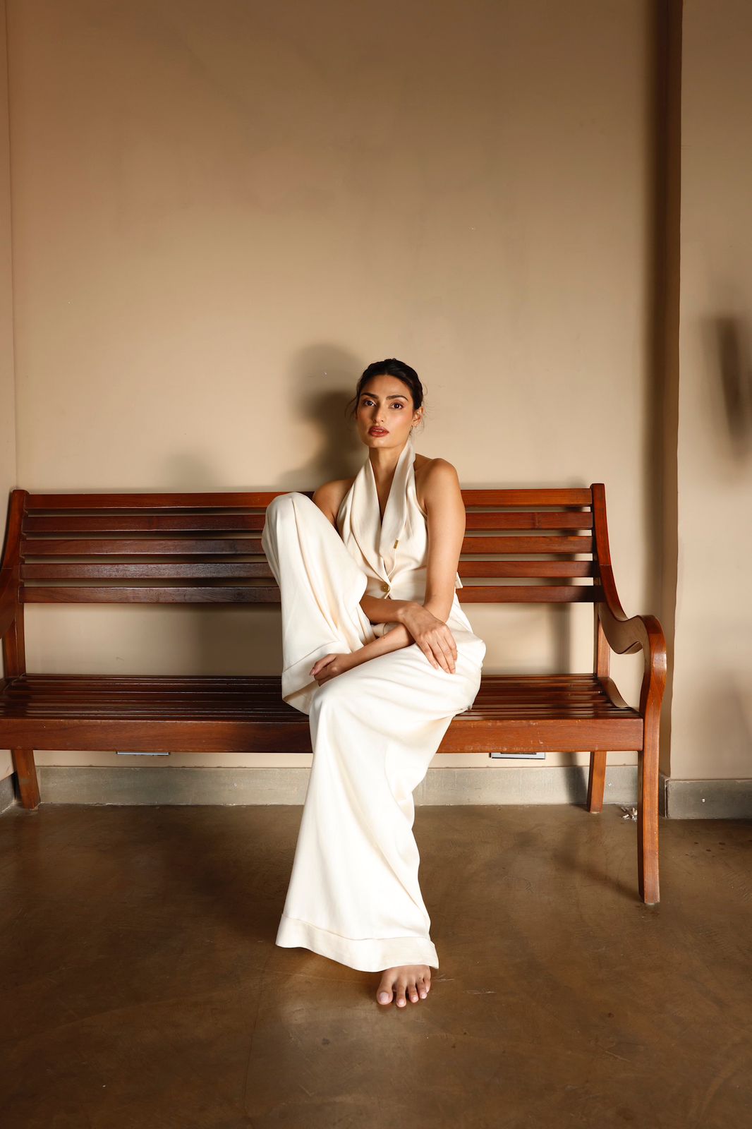 Butter Cream Vest & Pants