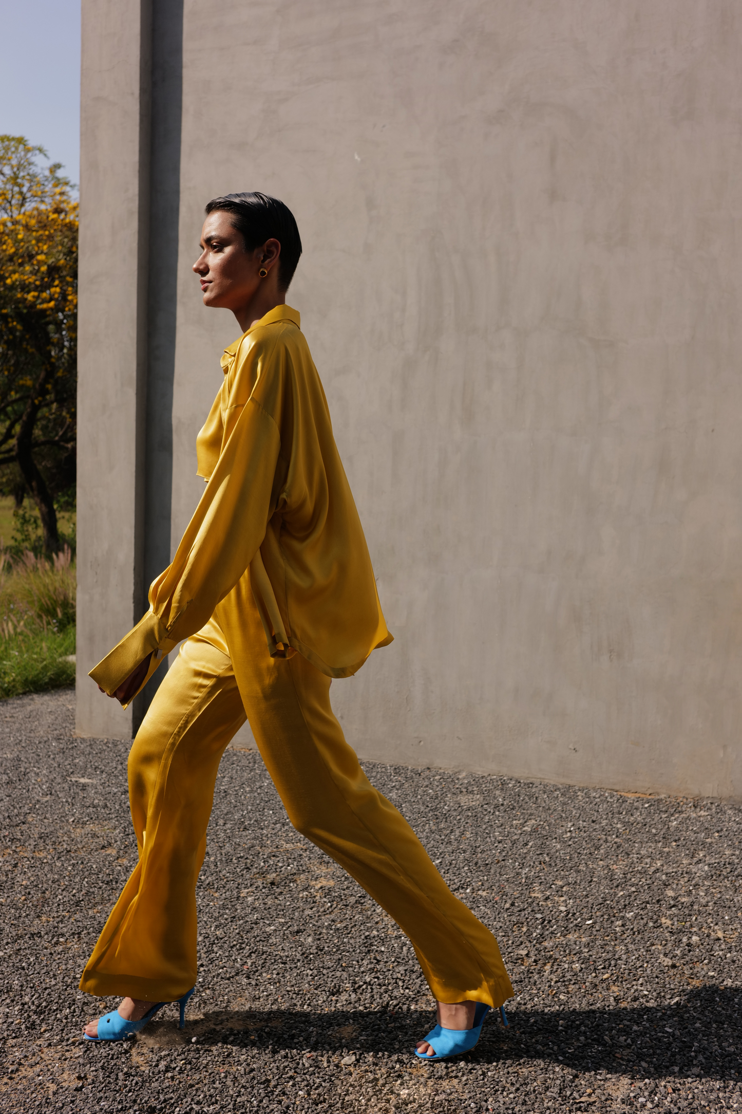 Blazing Yellow Relaxed Co-Ord