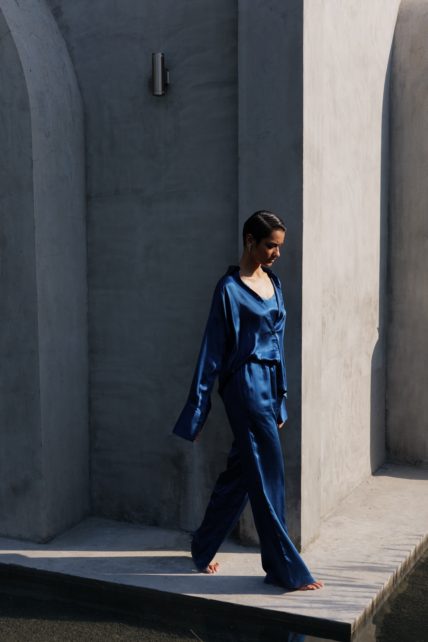 After Blue Relaxed Co-Ord