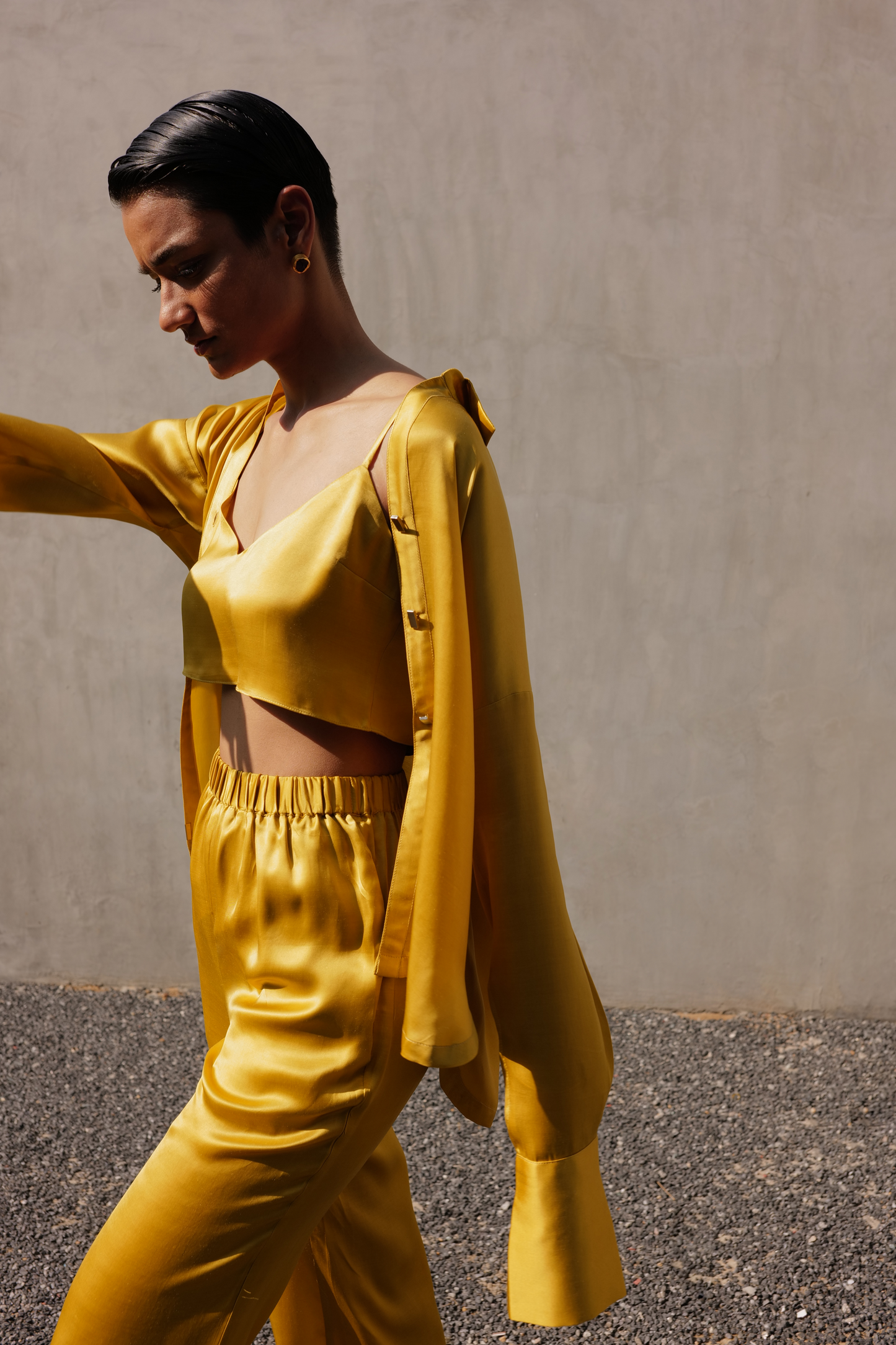 Blazing Yellow Relaxed Co-Ord