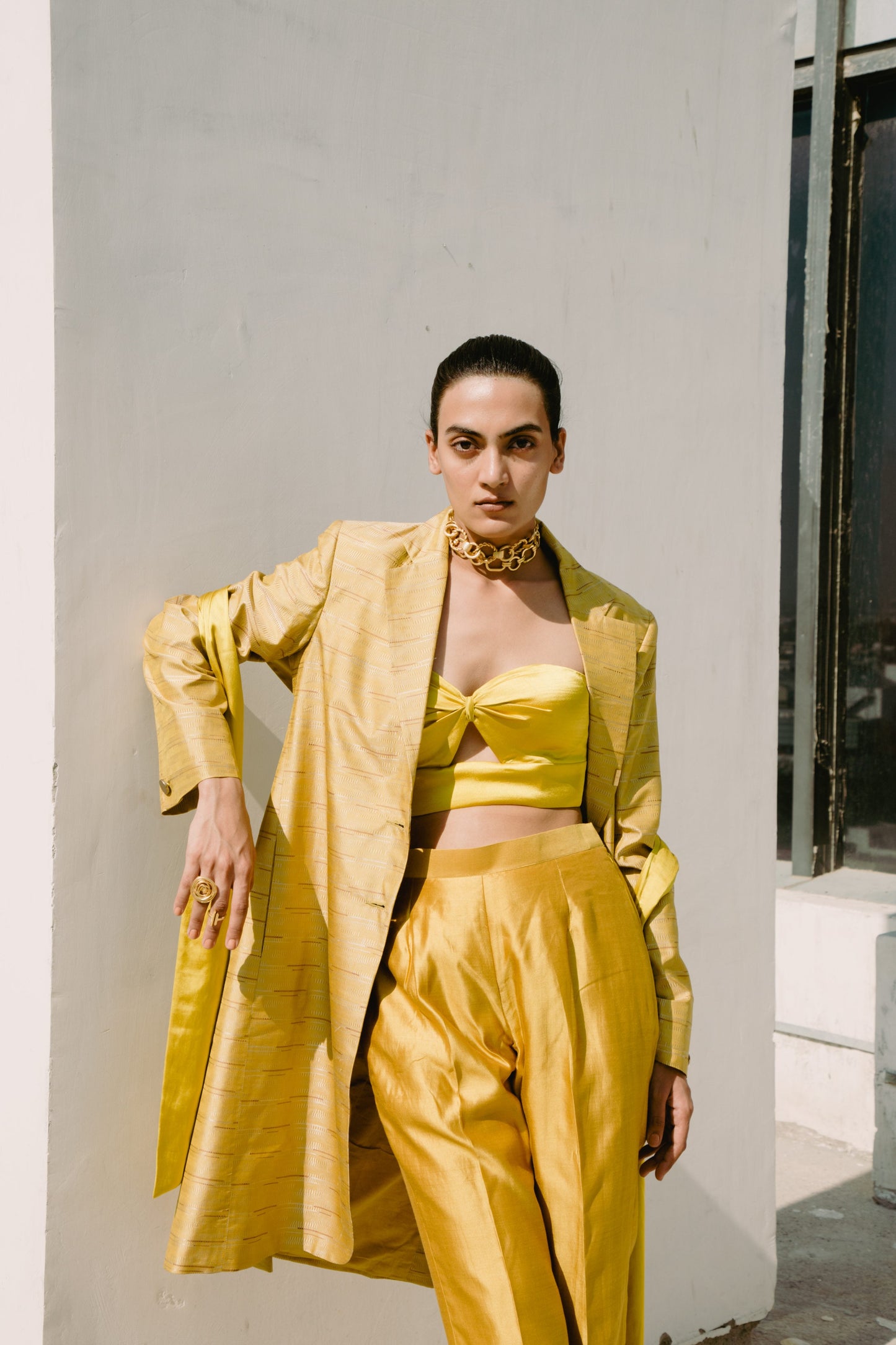 Tuscan Yellow Jacket Set