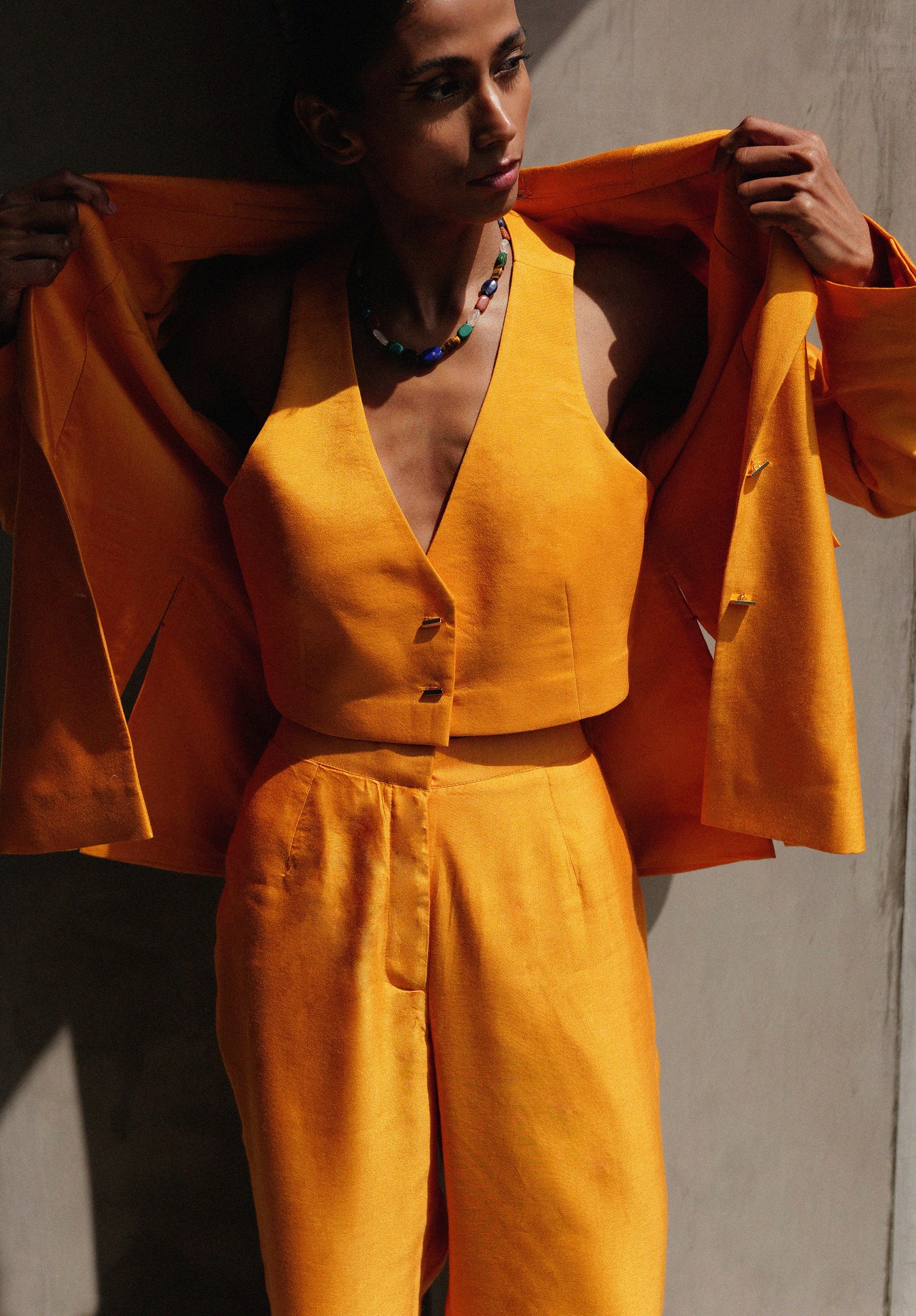Autumn Glory Three Piece Suit