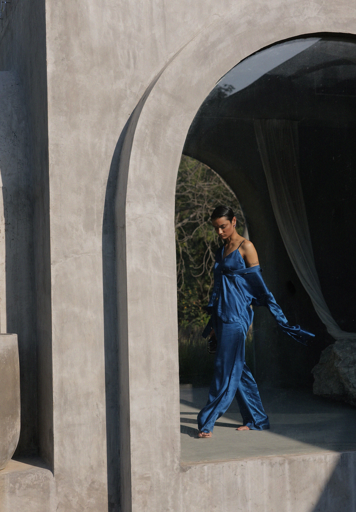 After Blue Relaxed Co-Ord
