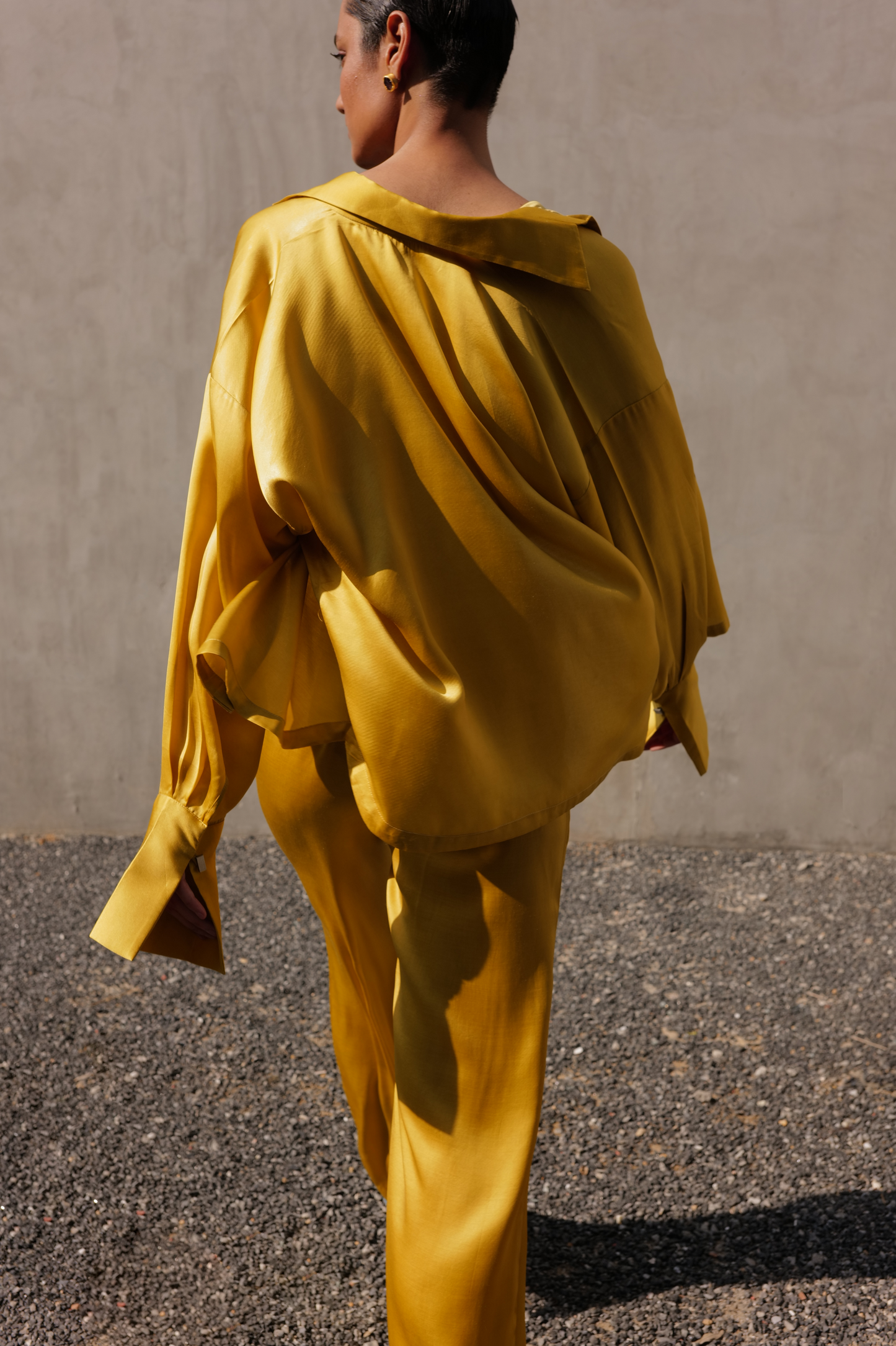 Blazing Yellow Relaxed Co-Ord