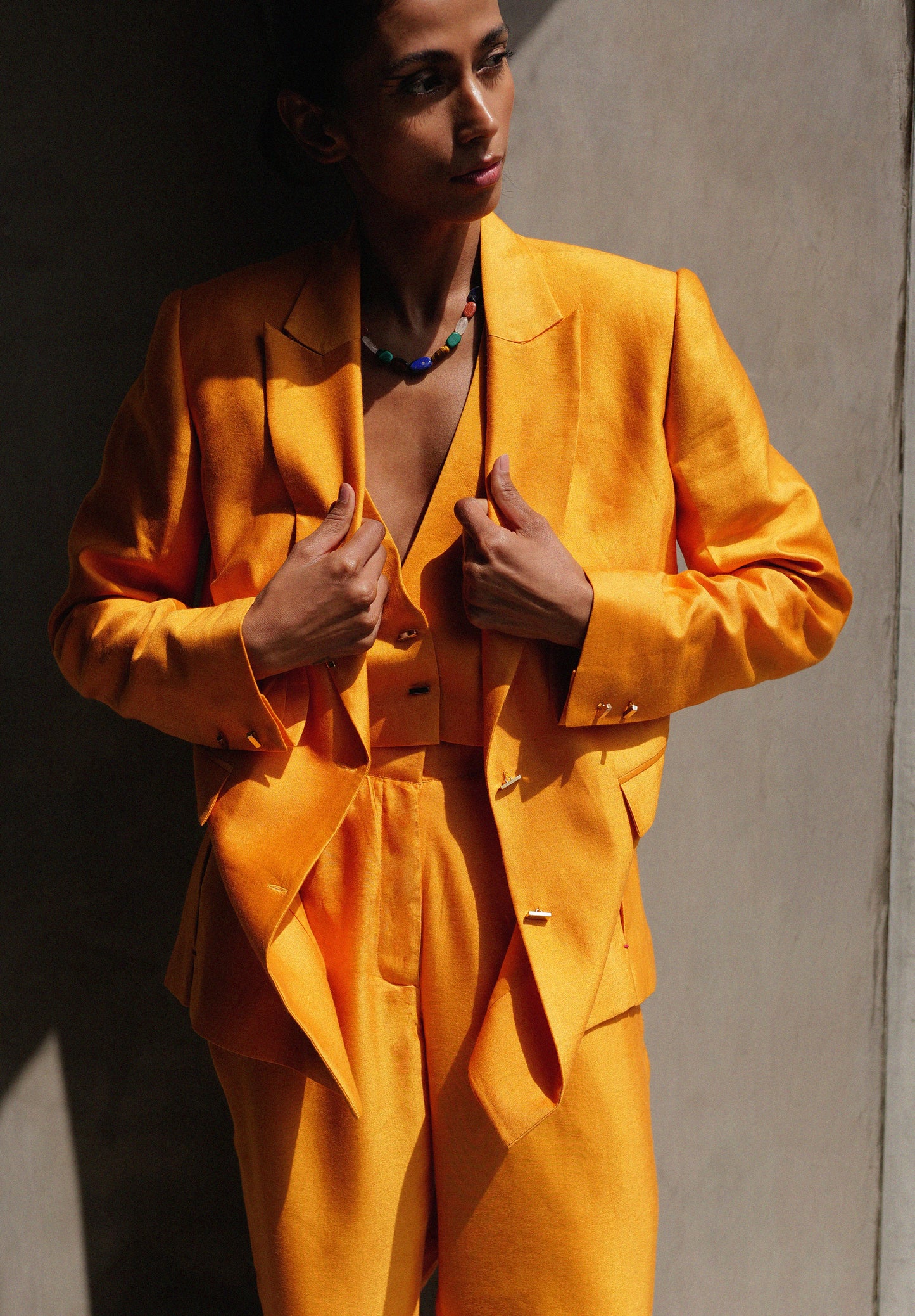 Autumn Glory Three Piece Suit