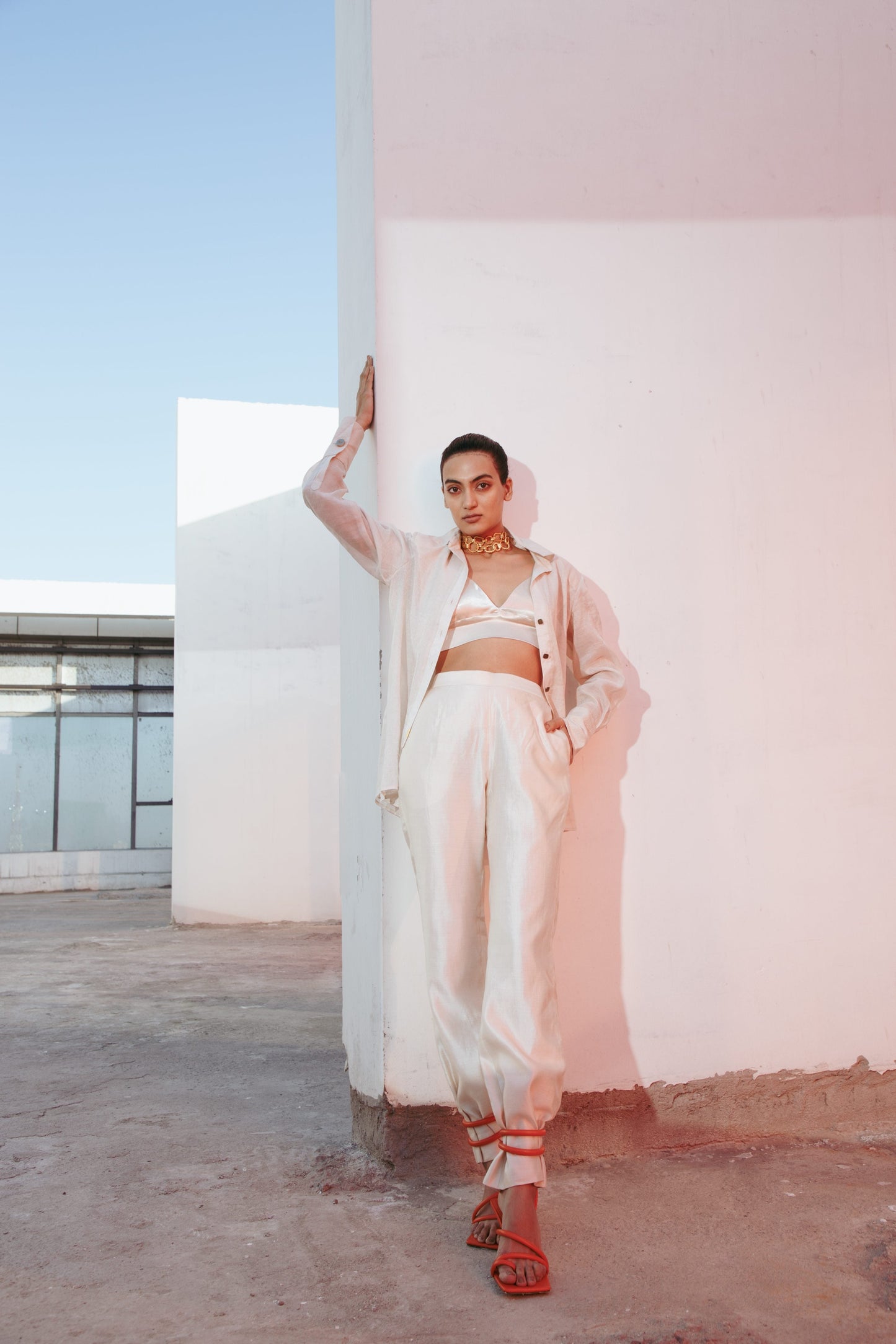 Pearled Ivory Co-ord Set
