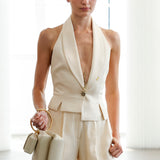 Athiya Shetty x Butter Cream Vest & Pants