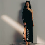 Noir ONE Shoulder Dress