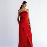 Fiery Red Corset Top & Pants