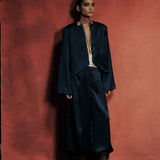 Evening Blue Wide Leg Pants