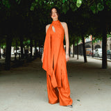 Burnt Orange Cut Out Co-Ord