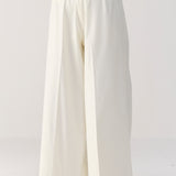 Whisper White Twisted Shirt & Pant Set