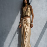 Chardonnay Waistcoat & Skirt