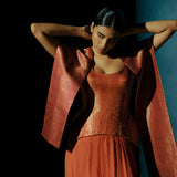Burnished Rust Contour Corset