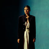 Blackout Velvet Coat