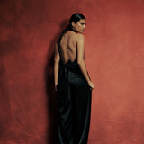 Black Halter Vest