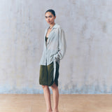 Truce Blue Georgette Shirt