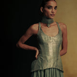 Soft Sage Contour Corset