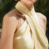 Butter Yellow Halter Top & Pants