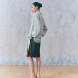 Truce Blue Georgette Shirt