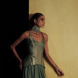 Soft Sage Contour Corset