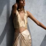 Chardonnay Waistcoat & Skirt