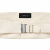 White Down Cummerbund