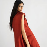 Scarlet Vest & Organza Pants