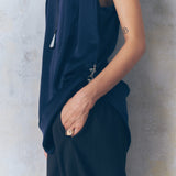 Midnight Drape Top