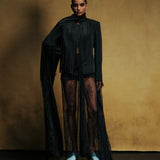 Deep Black Sleek Jacket