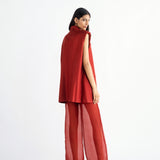 Scarlet Vest & Organza Pants