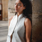 Whisper White Pinstripe Vest & Pants