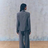 Melange Gray Fitted Shirt