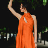 Burnt Orange Cut Out Co-Ord