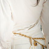 Whisper White Twisted Shirt & Pant Set