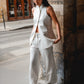 Whisper White Pinstripe Vest & Pants