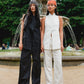 Whisper White Pinstripe Vest & Pants