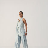 Dusty Blue Cut Out Co-ord