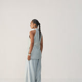 Dusty Blue Cut Out Co-ord