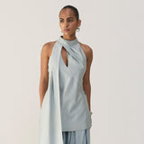 Dusty Blue Cut Out Co-ord