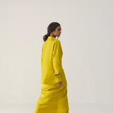 Canary Yellow Shirt & Skirt