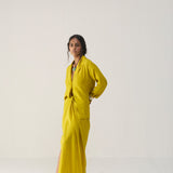 Canary Yellow Shirt & Skirt